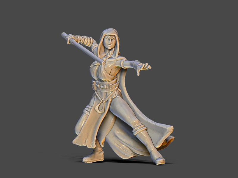 Dark Adept - 35 mm scale