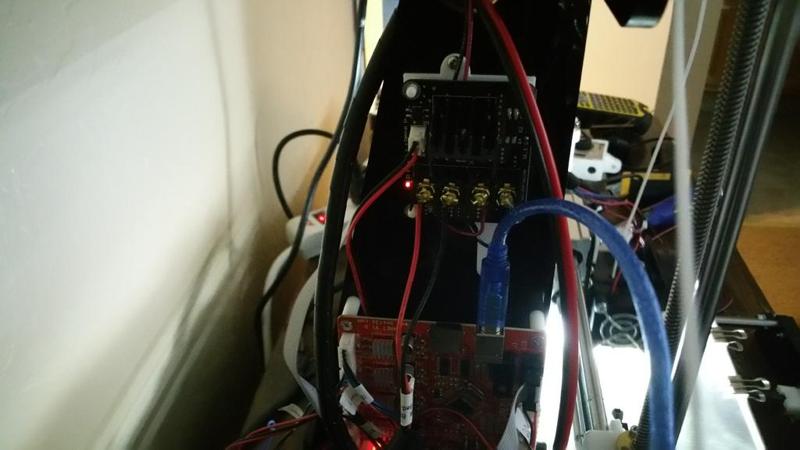 Anet A8 MOSFET module mount