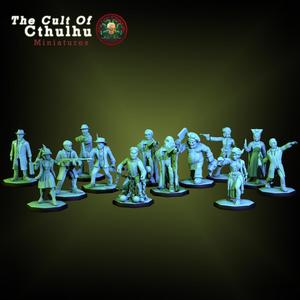 Cthulhu Investigators - 13 Characters