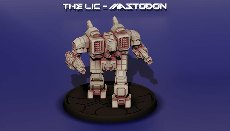 LIC - Rex assault Mech