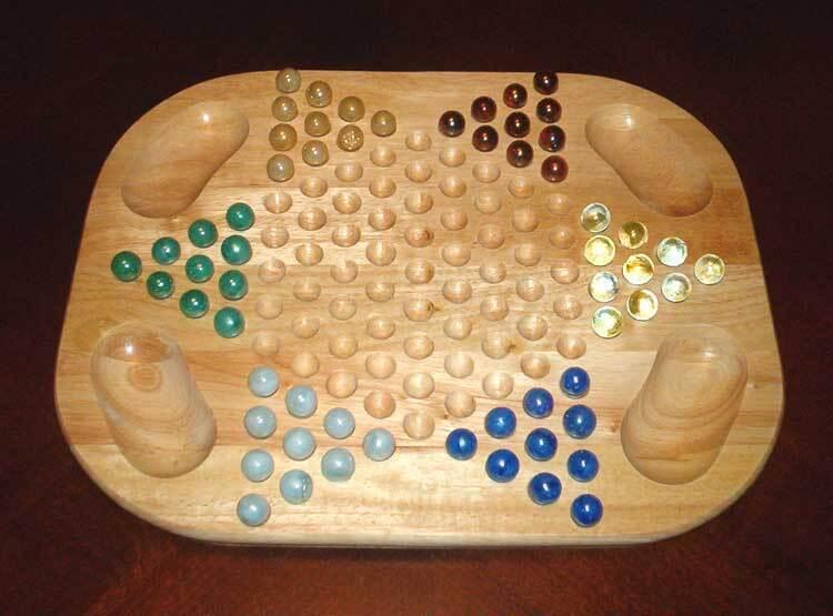 Chinese checkers board - 3d printable