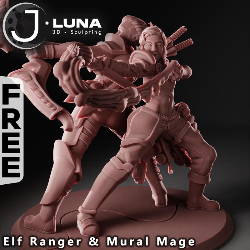 Mural Mage, Bride of the Elf ranger