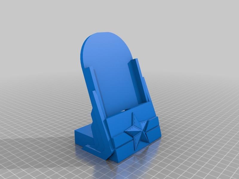 Nexus 6P stand -Captain America (Also suitable for Mi Mix 2 with included case)