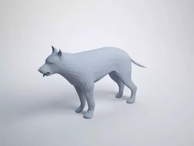 Lowpoly Dog