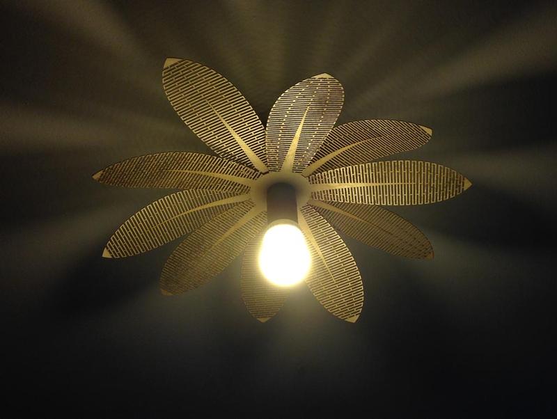 Flower Laser Lamp