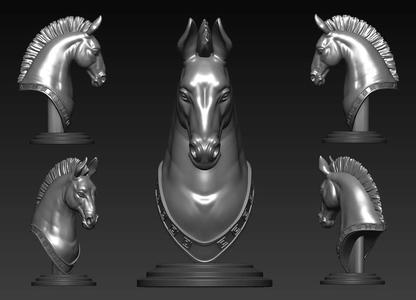 Horse Bust