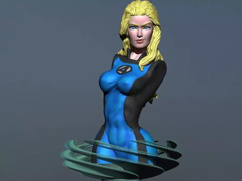 Invisible Woman  Bust - Fantastic Four