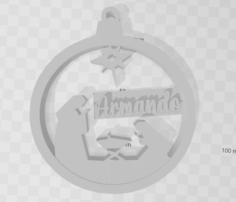 Aermando Christmas sphere