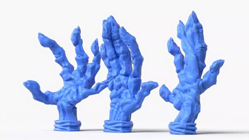 Hands Abstract Sculpture