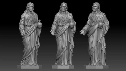 jesus crist 3d printable model