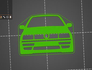 VW Volkswagen Vento toothpaste squeezer