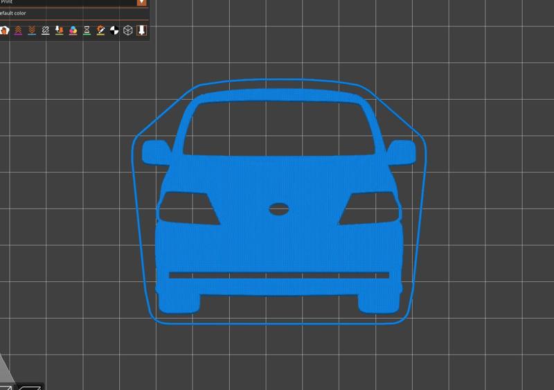 Toyota Hiace toothpaste squeezer