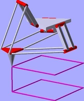 Animated delta bot