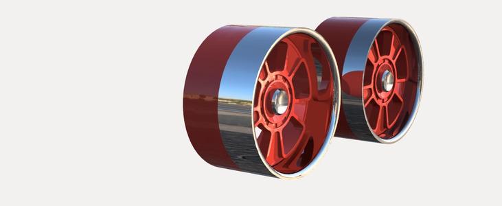 SUPEREDGE WHEEL FOR 1/24 - 1/25 MODEL KIT.