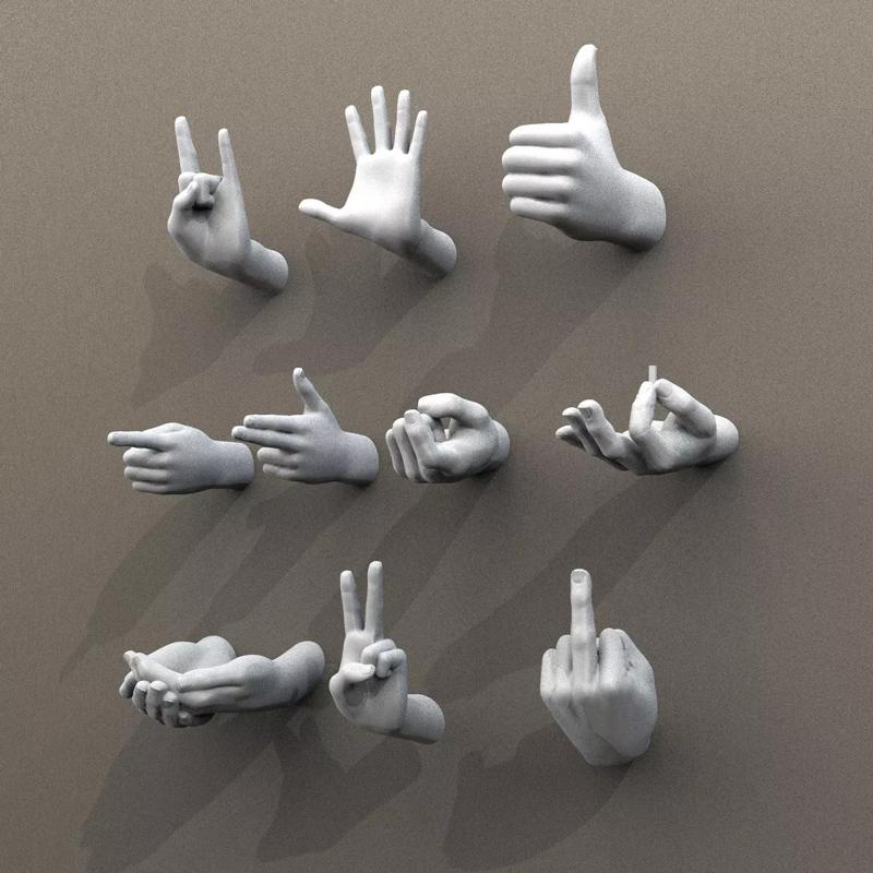 Hands Sculptures of 10