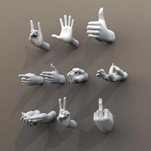 Hands Sculptures of 10