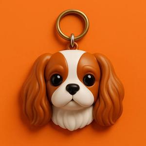 Cavalier King Charles Llavero 3D Plastico STL