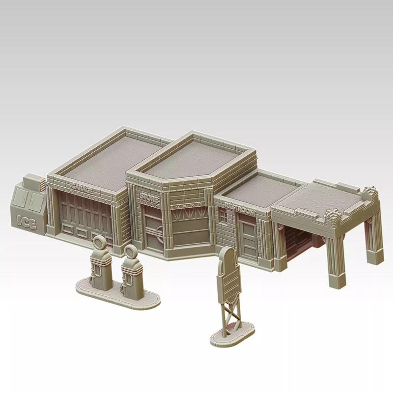 Metropolis Gas Station