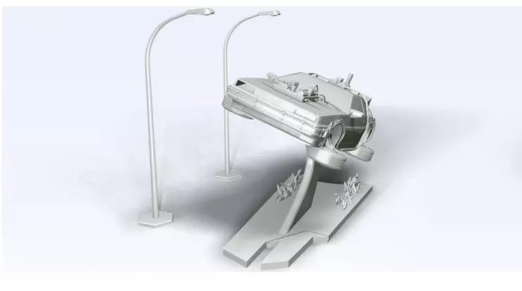 Back to the Future Delorean all Kits