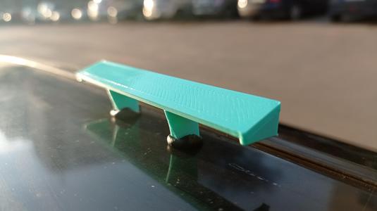 Tiny 100mm spoiler for cars
