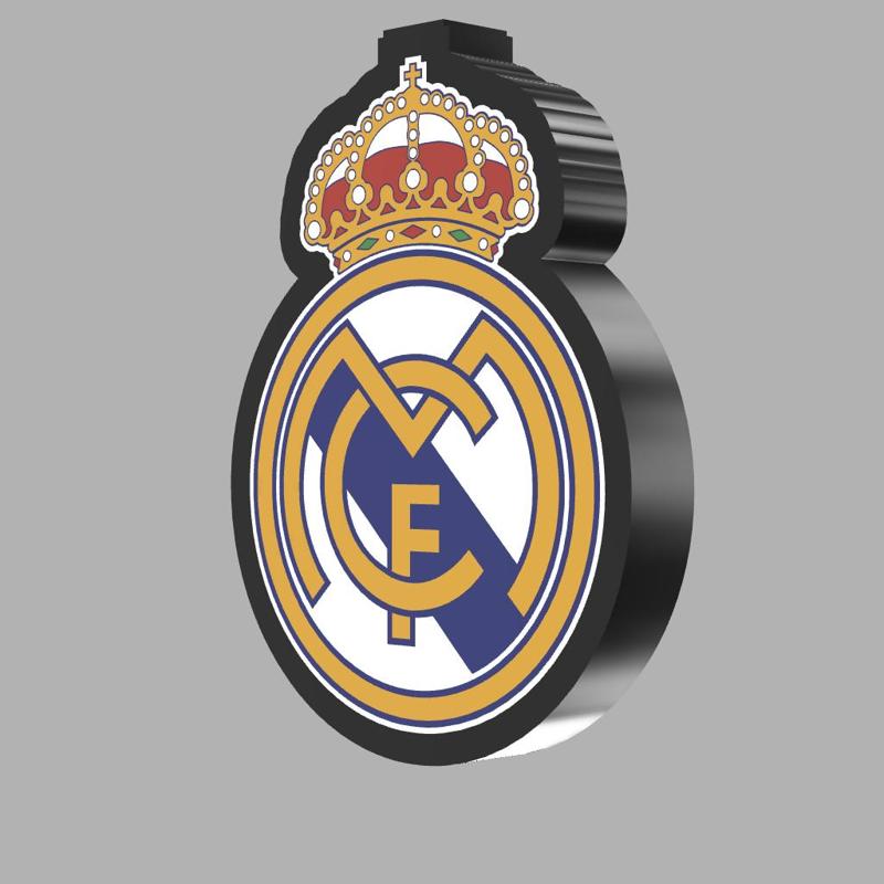 [Spain] - RMCF - Real Madrid Club de Fútbol Logo - Light
