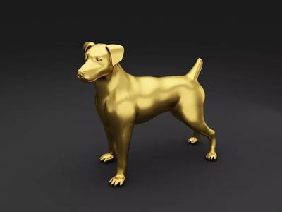 Jack Russell Terrier Dog Model