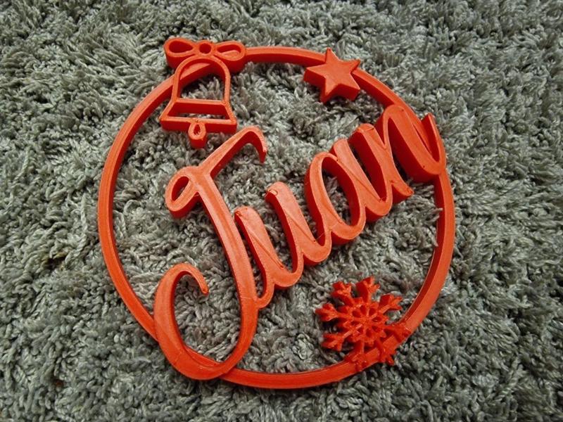 Juan Christmas ornament