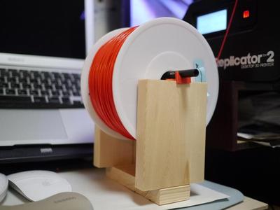 Filament Spool Holder on 1x4 SPF