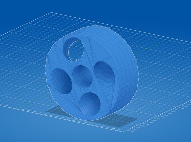 Holder for building a wigwam