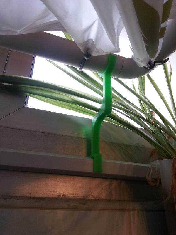 IKEA Gommaren Shower Curtain Rod Support