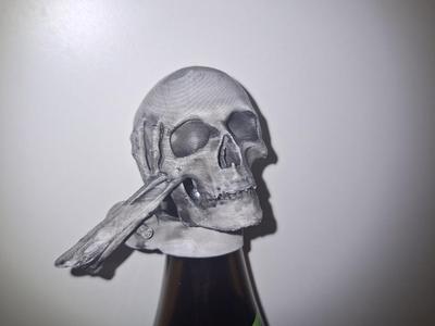 Skull Bottle Cap (Drinking can be deadly)
