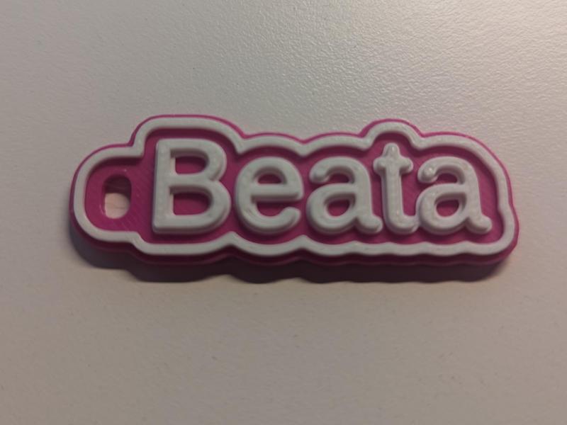Beata Keychain
