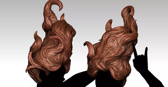 3D Hairstyles for girl V40