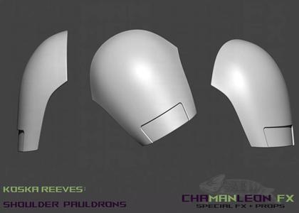 Koska Reeves Shoulder Pauldrons The Mandalorian Cosplay