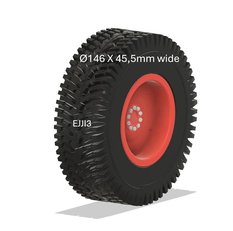 1/14 Ø146 X 45.5mm road tires tractor