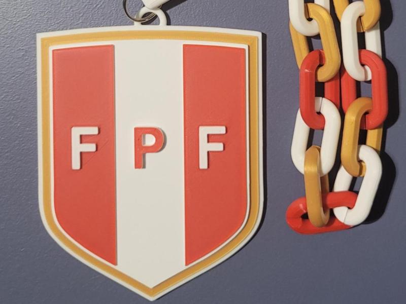 PERU COPA AMERICA 3D Logo180mm series