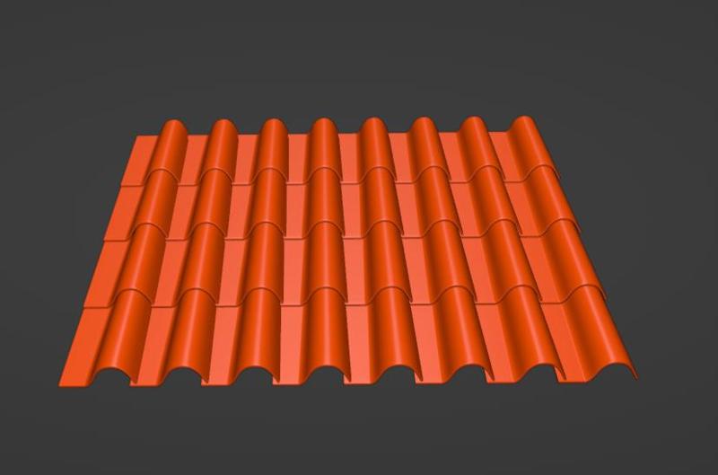 Roof tile TYPE 1