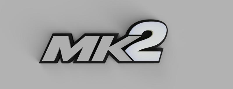 Logo Mitsubishi MK2 for Montero - Pajero