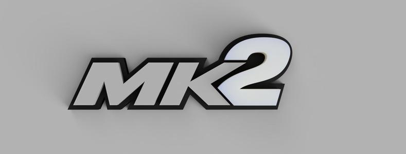 Logo Mitsubishi MK2 for Montero - Pajero