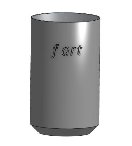 Fart cup