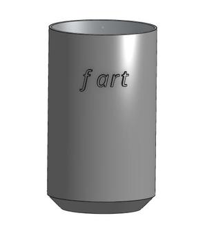Fart cup
