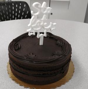 Sto Lat Birthday Cake Topper Decoration