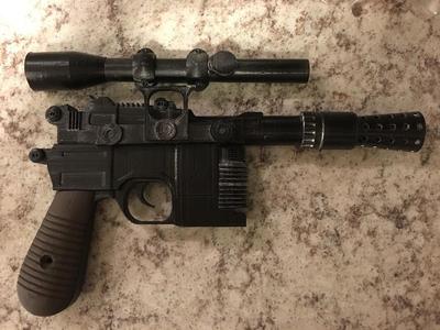 Han Solo Blaster - Small Bed Size