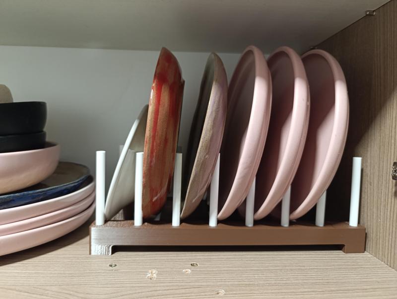 Dish Drying Or Storage Rack - Easy to print