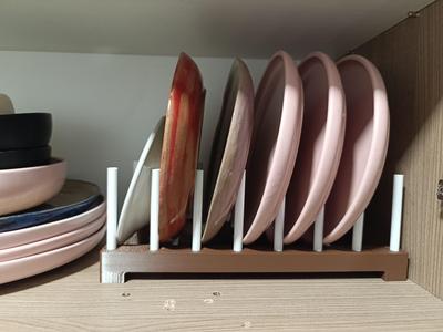 Dish Drying Or Storage Rack - Easy to print