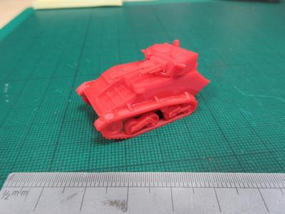 Mark VIC light tank 1/100 scale