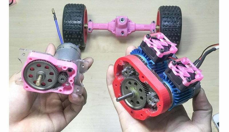 Metal GearBox motor 550 - 3650