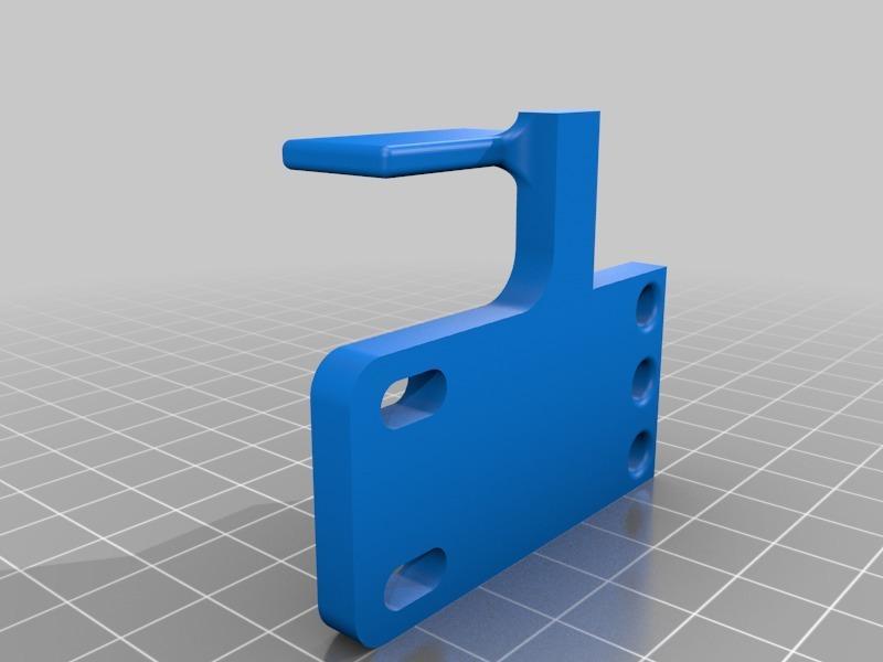 Da Vinci Pro  Bowden E3D V6 Carriage V2 EndStop AddOn