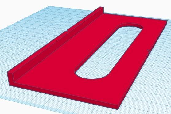 Coroplast Hand Hold Cutting Guide