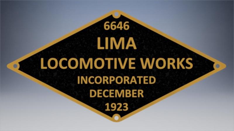 Steam Locomotive Builders' Plates